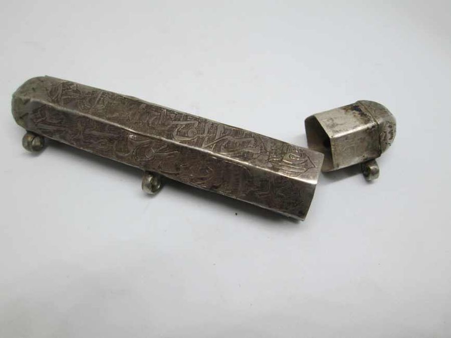 Silver Amulet Case Vintage - Image 5