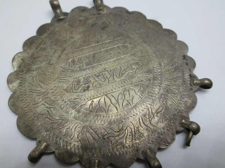 Amulet pendant silver Vintage - Image 3