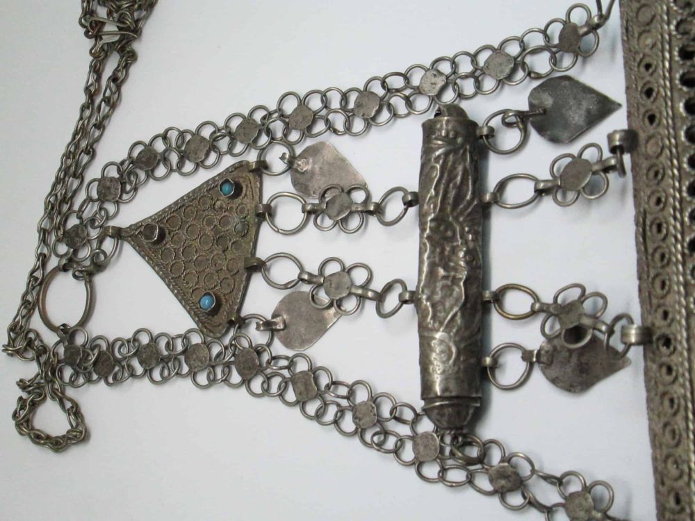 Vintage Jewelry Necklace Yemenite - Image 4