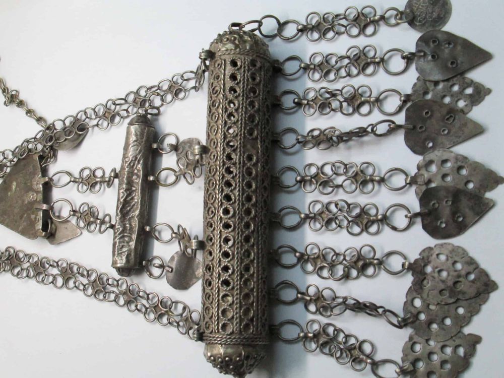 Vintage Jewelry Necklace Yemenite - Image 3