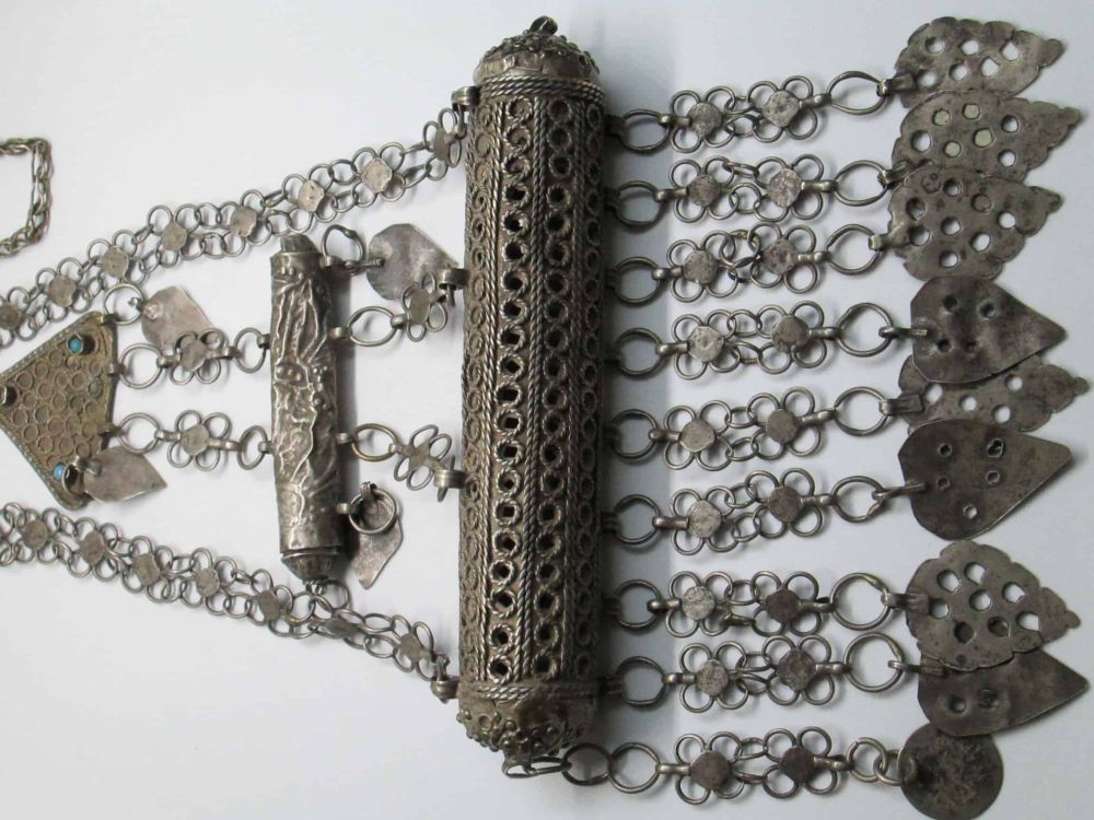 Vintage Jewelry Necklace Yemenite