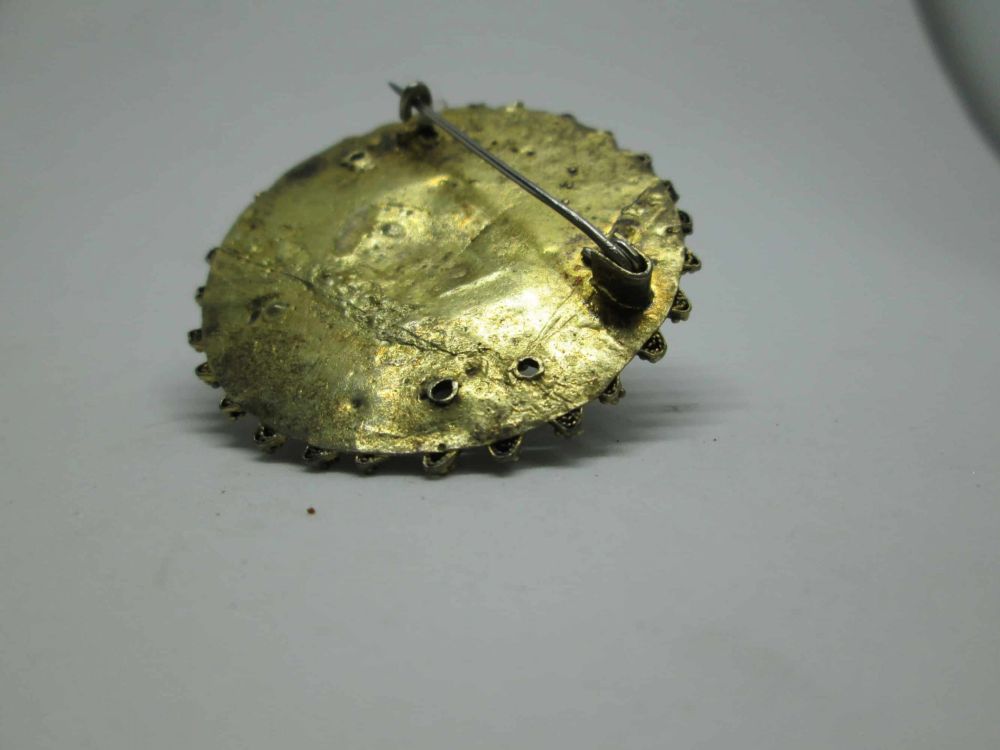 Jewelry Yemenite filigree pin - Image 3