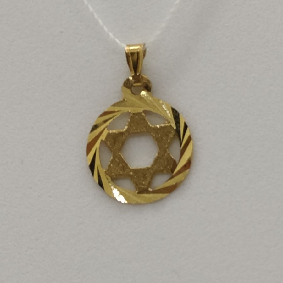 Star Pendant Round Disk - Image 2