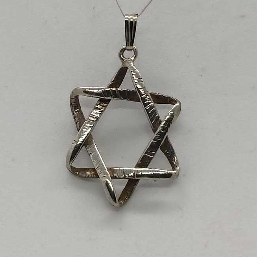 MagenDavid Star Pendant Wavy* - Image 3