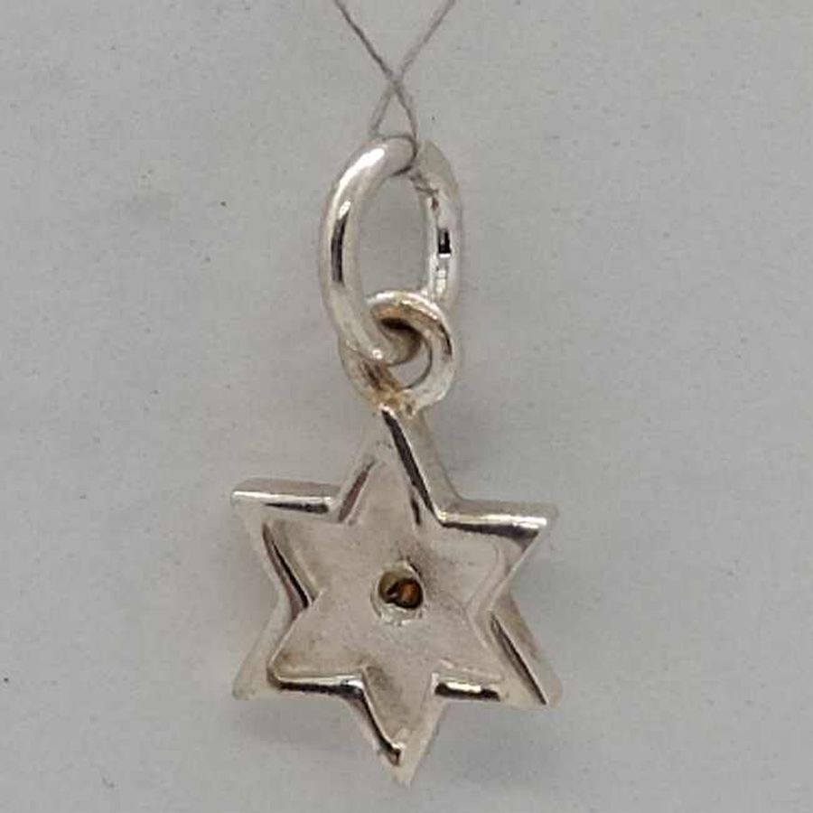 Tiny MagenDavid Star Pendant - Image 3
