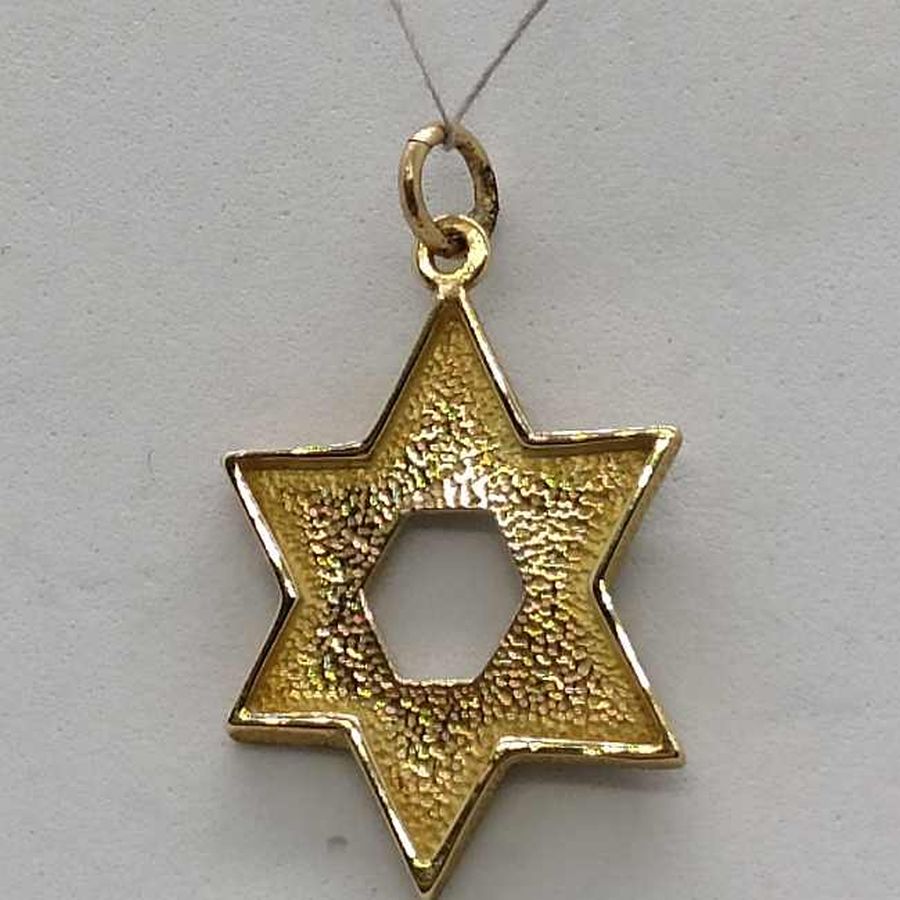Star Pendant Blue Enamel - Image 6