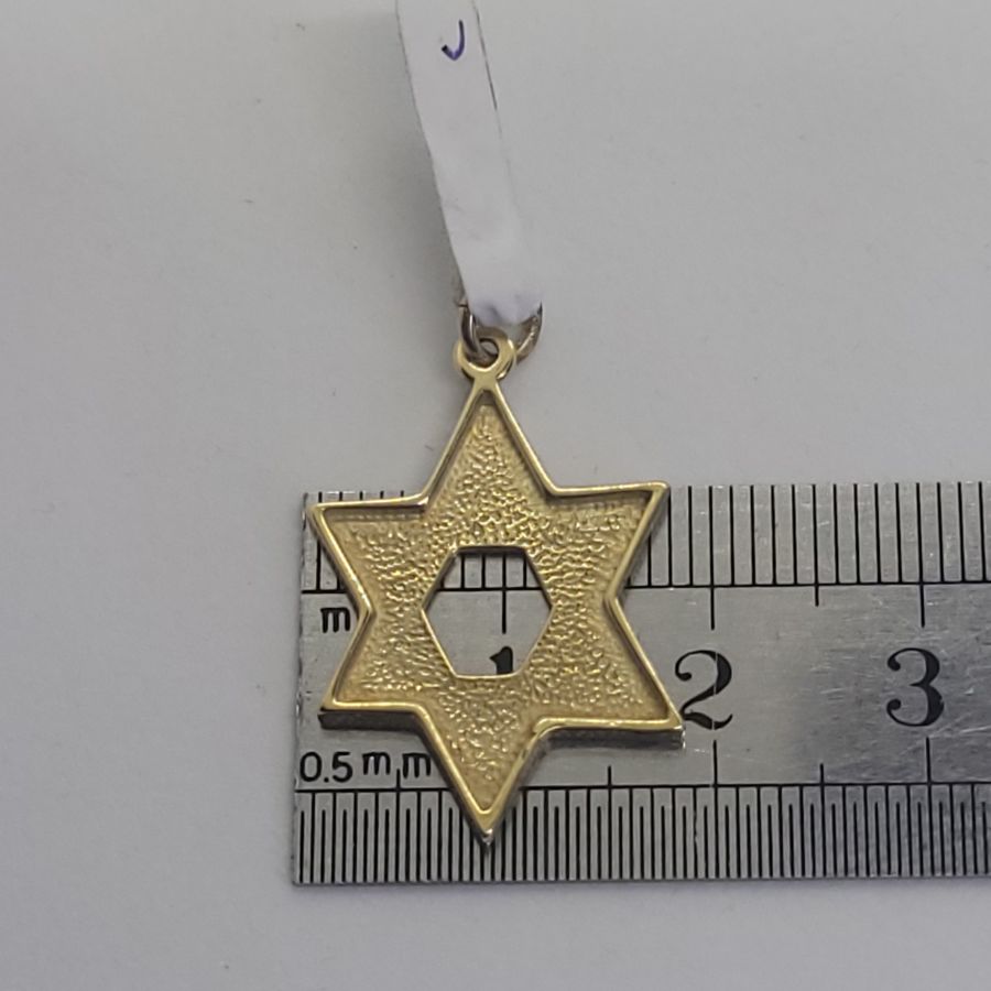 Star Pendant Blue Enamel - Image 9