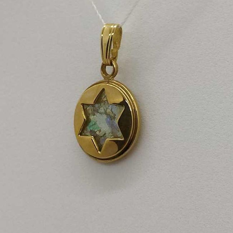 Star Pendant Roman Glass - Image 3