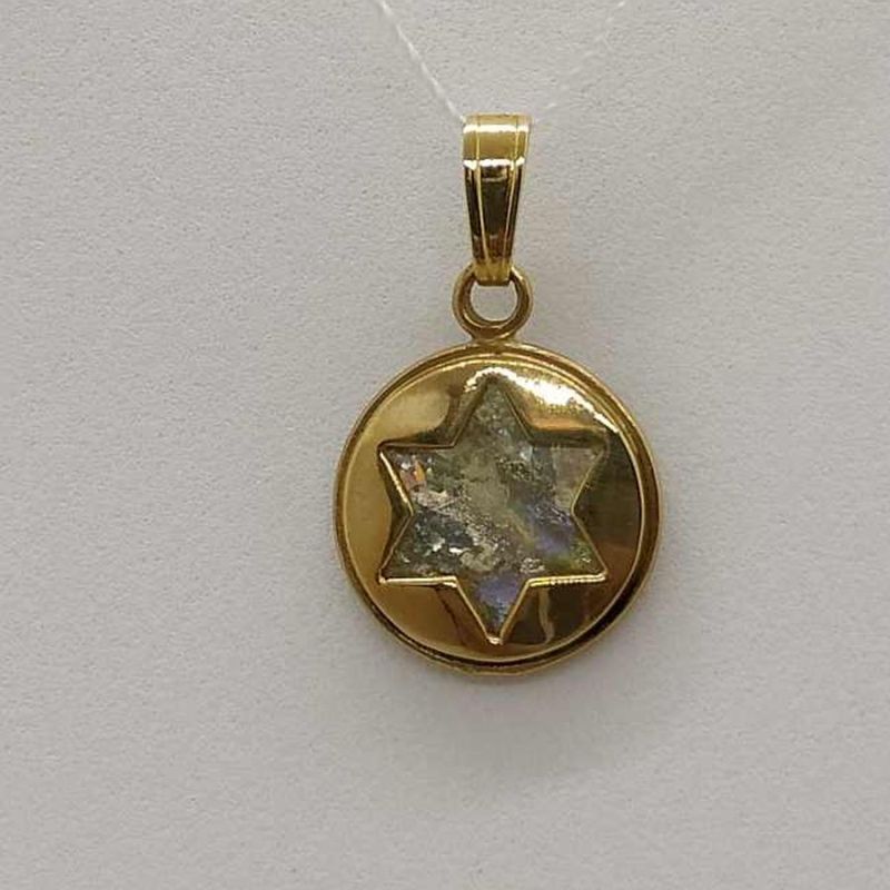 Star Pendant Roman Glass - Image 4