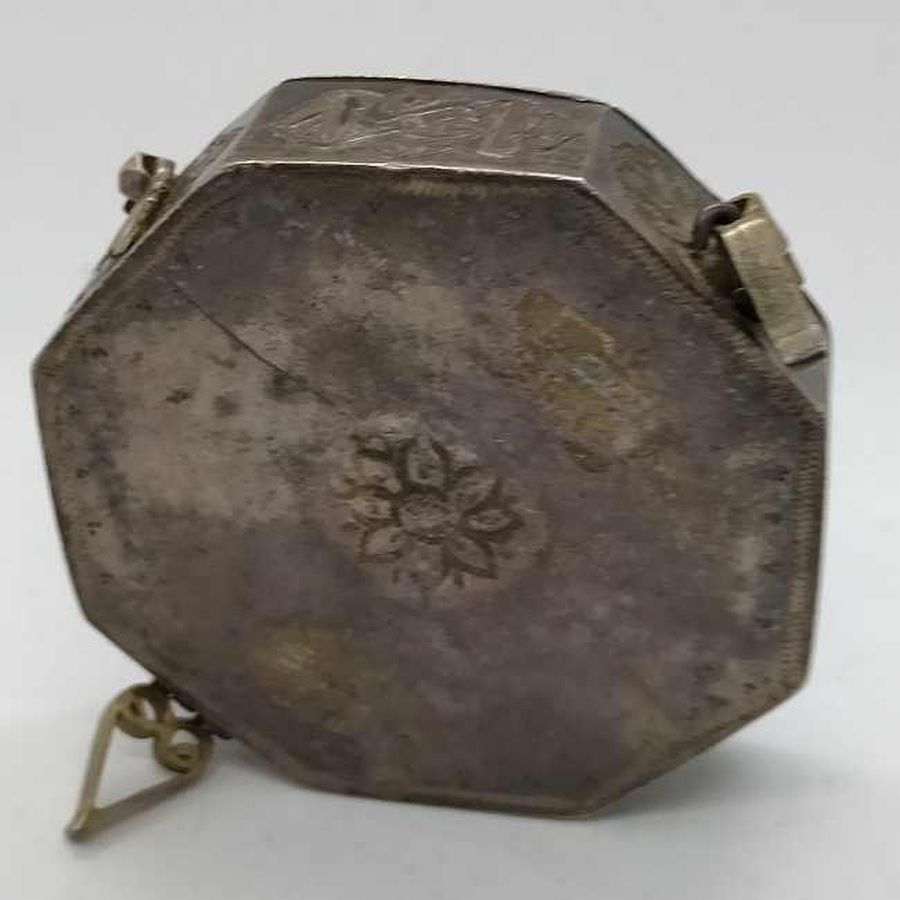Silver Amulet Case Octagon - Image 4