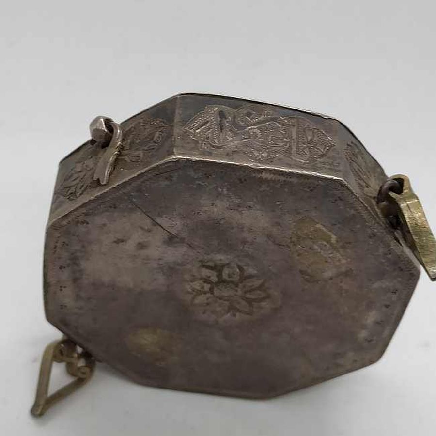 Silver Amulet Case Octagon - Image 5
