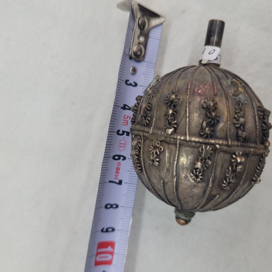 Dreidel Silver Yemenite Vintage - Image 3