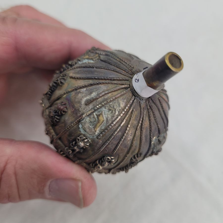 Dreidel Silver Yemenite Vintage - Image 6