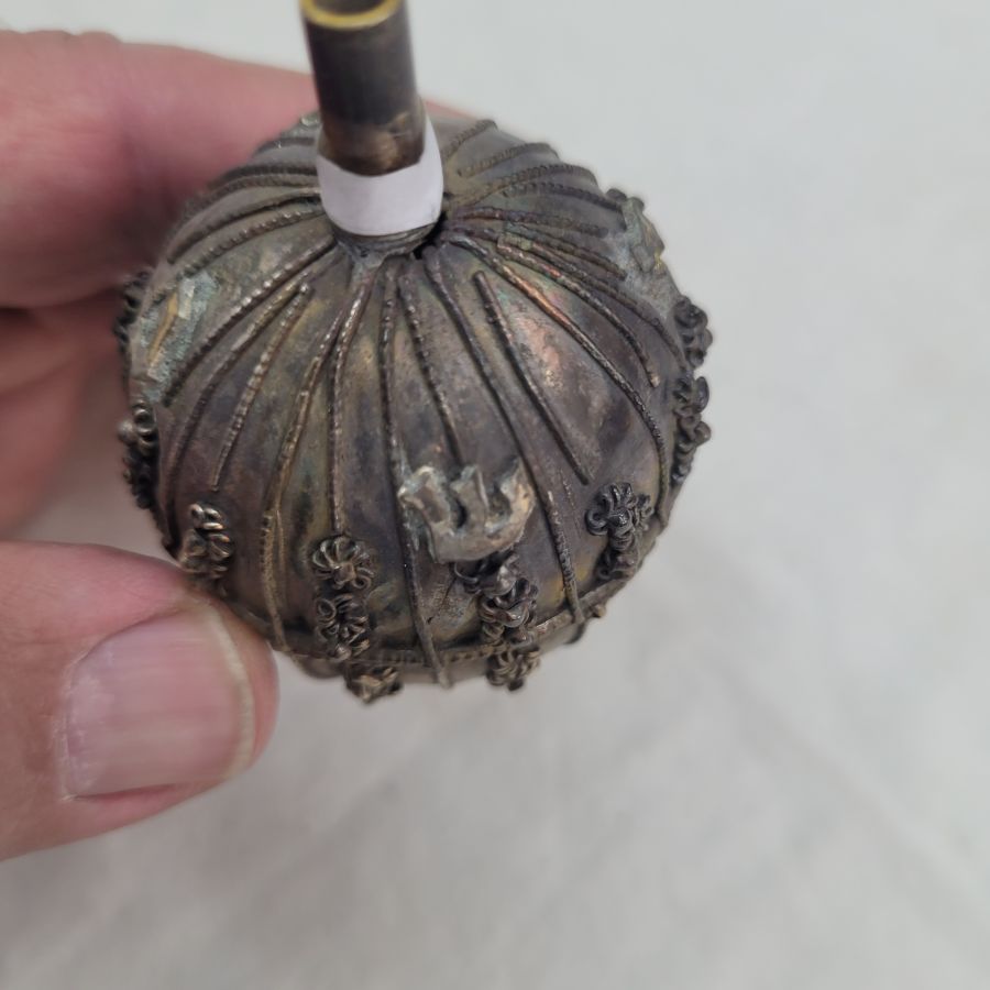 Dreidel Silver Yemenite Vintage - Image 7