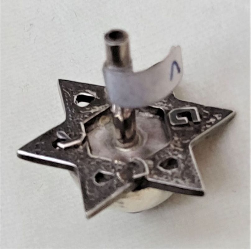 Hanukah Dreidel Silver MagenDavid - Image 7
