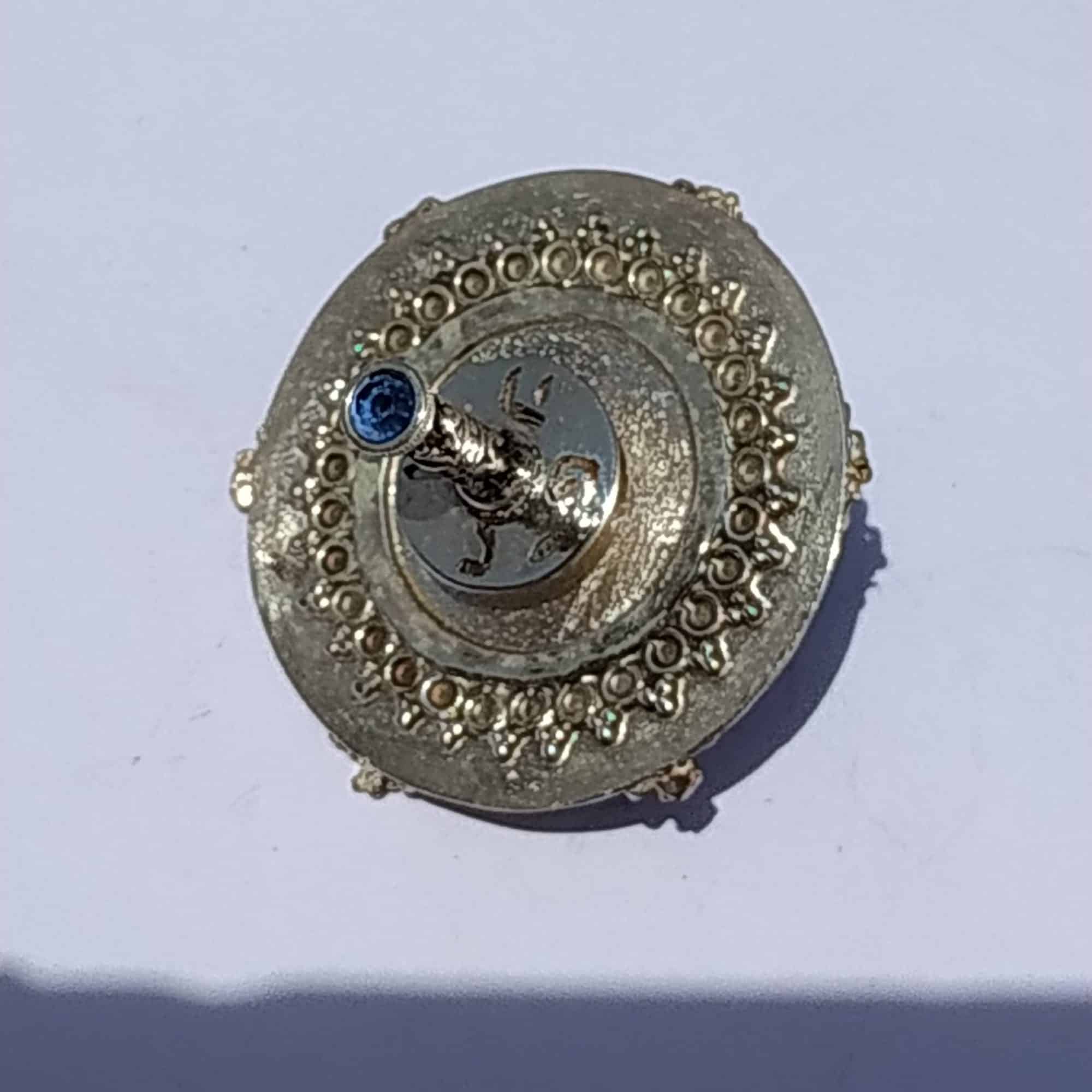 Dreidel Silver Hexagon Filigree - Image 10