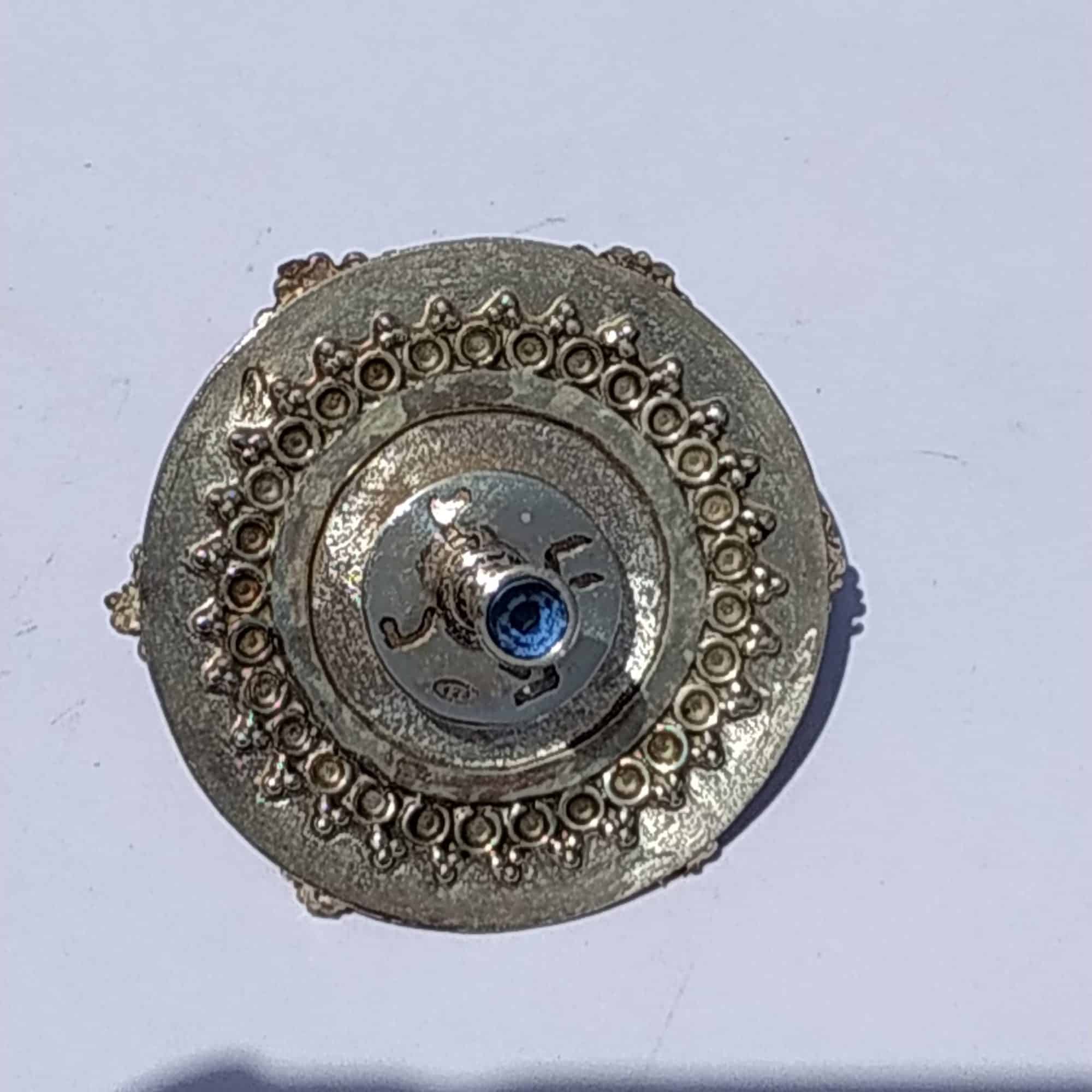Dreidel Silver Hexagon Filigree - Image 9