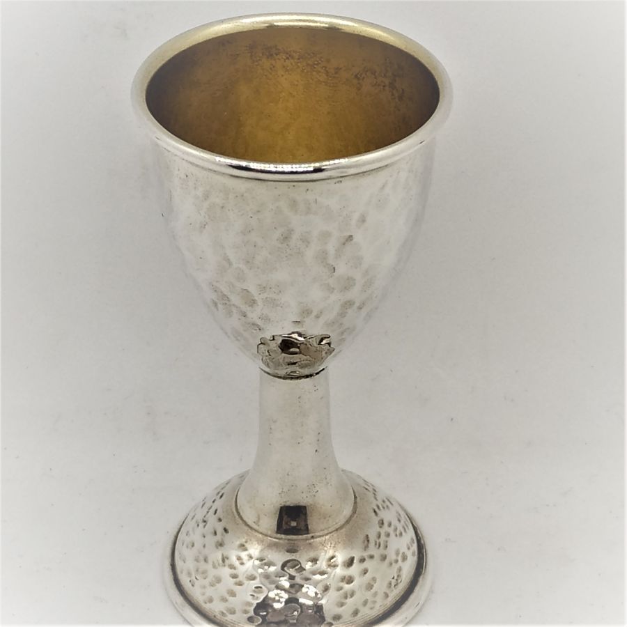 Small Wine Cup Hammered - Image 8