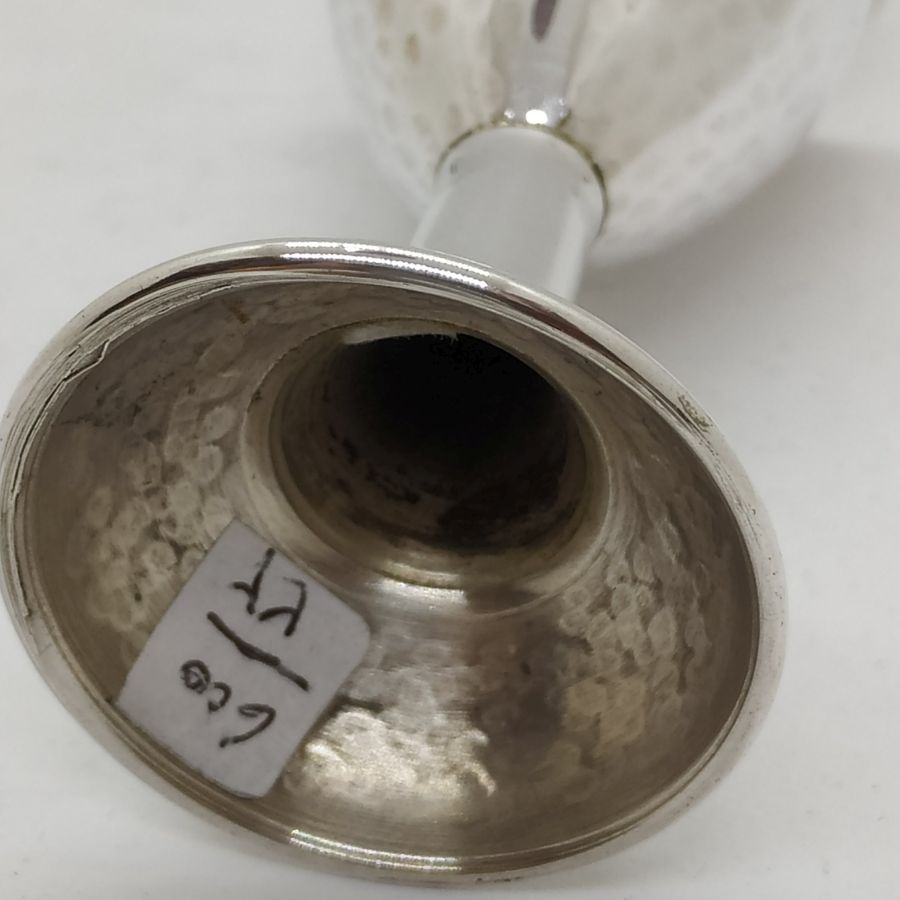 Small Wine Cup Hammered - Image 7