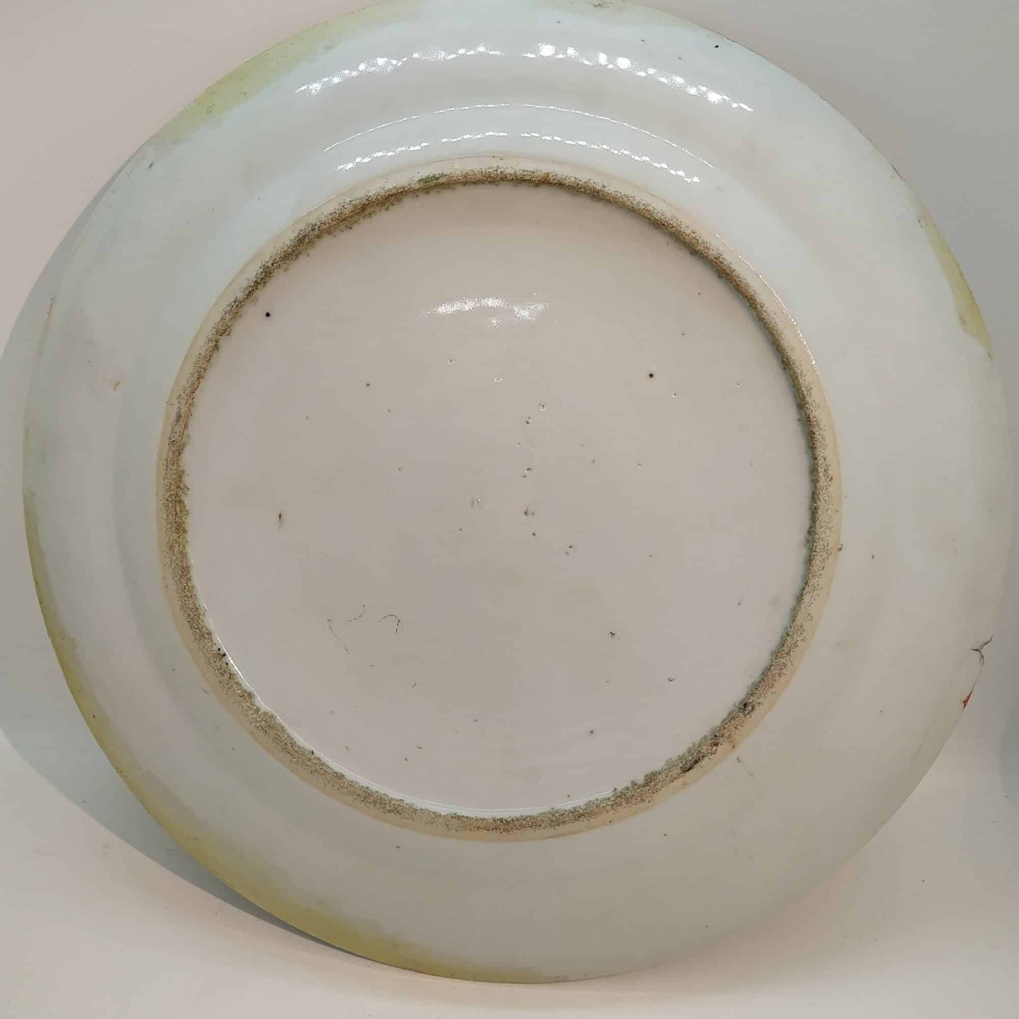 Vintage Glazed Ceramic Dish China - Image 3