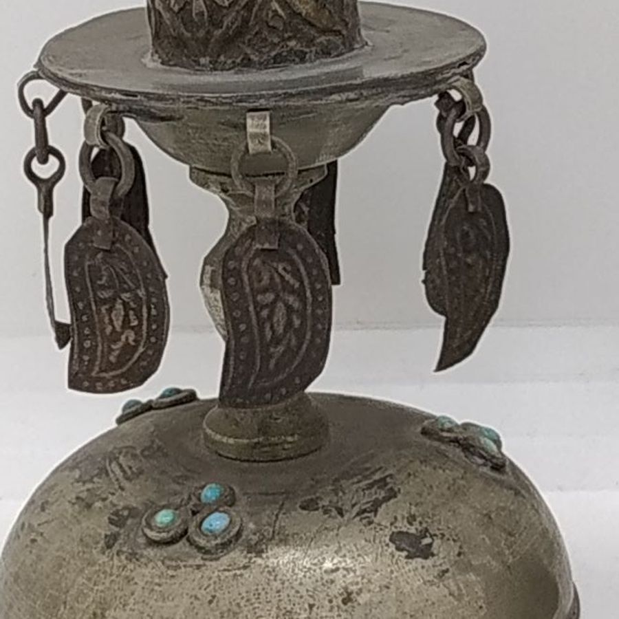 Vintage Mideast Silver Candlesticks - Image 13
