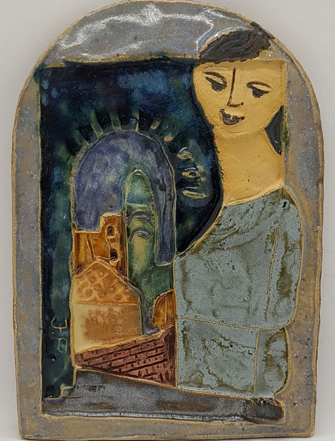 Tile Bathsheba Sabbath candlelight* - Image 3