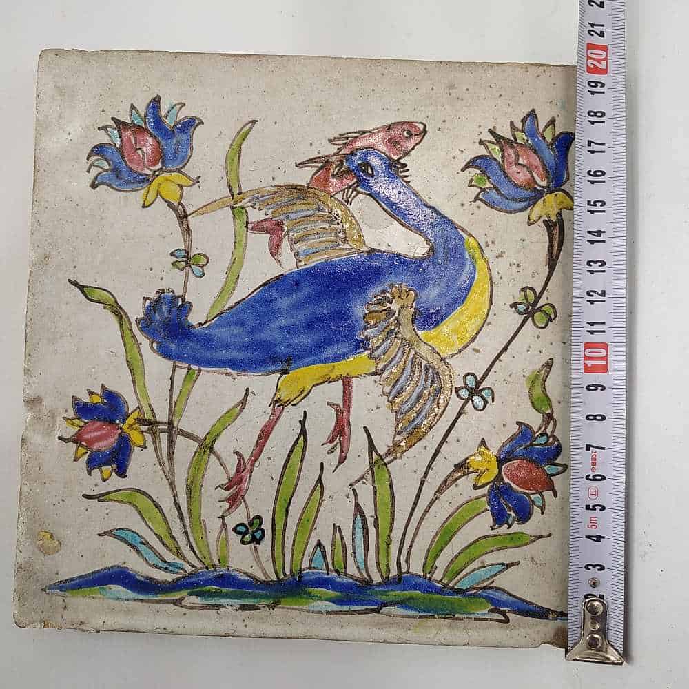 Vintage Ceramic Tile Flamingo - Image 3