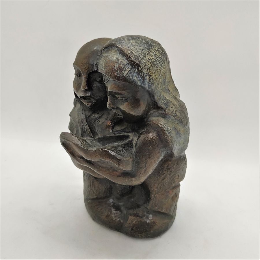 Bronze Sculpture Yeshiva Boys - Image 4