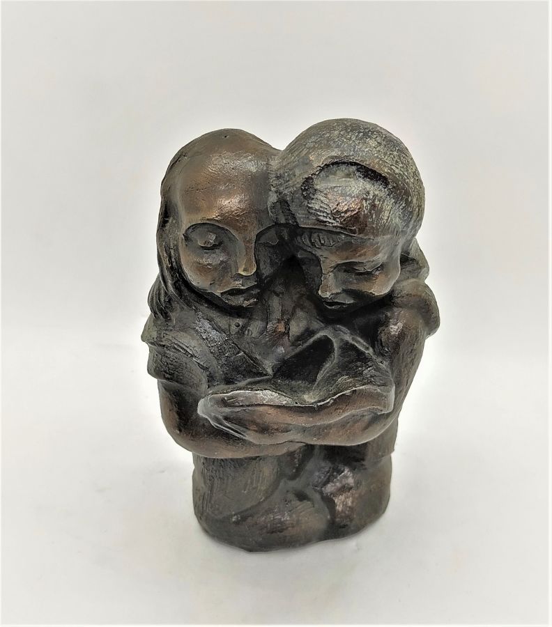 Bronze Sculpture Yeshiva Boys - Image 5