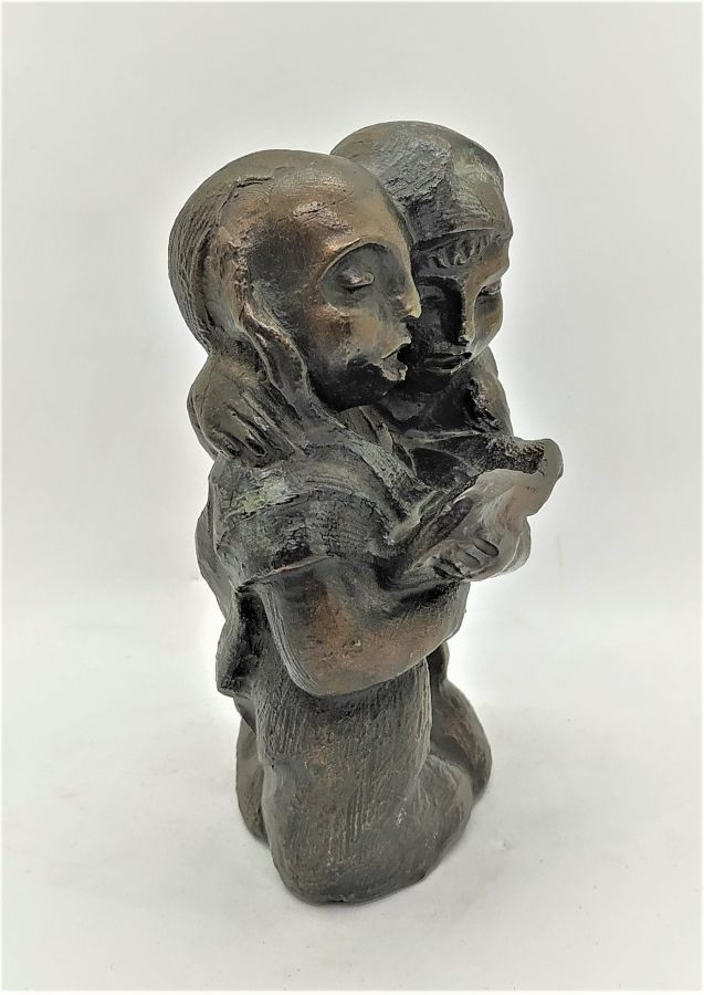 Bronze Sculpture Yeshiva Boys - Image 7