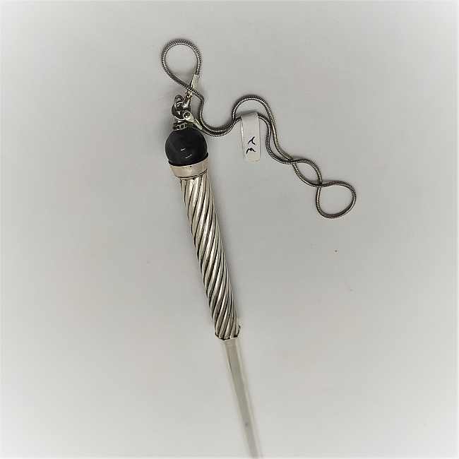 Jade Silver Torah Pointer - Image 3