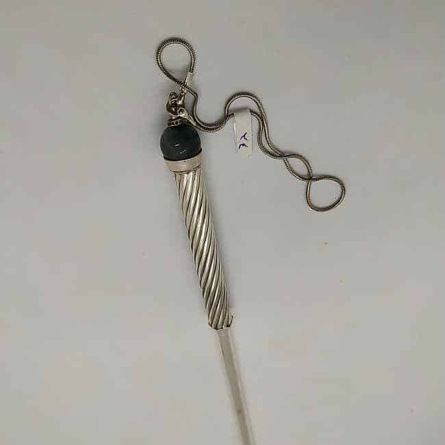 Jade Silver Torah Pointer - Image 4