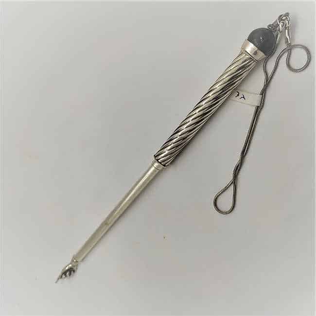 Jade Silver Torah Pointer - Image 5