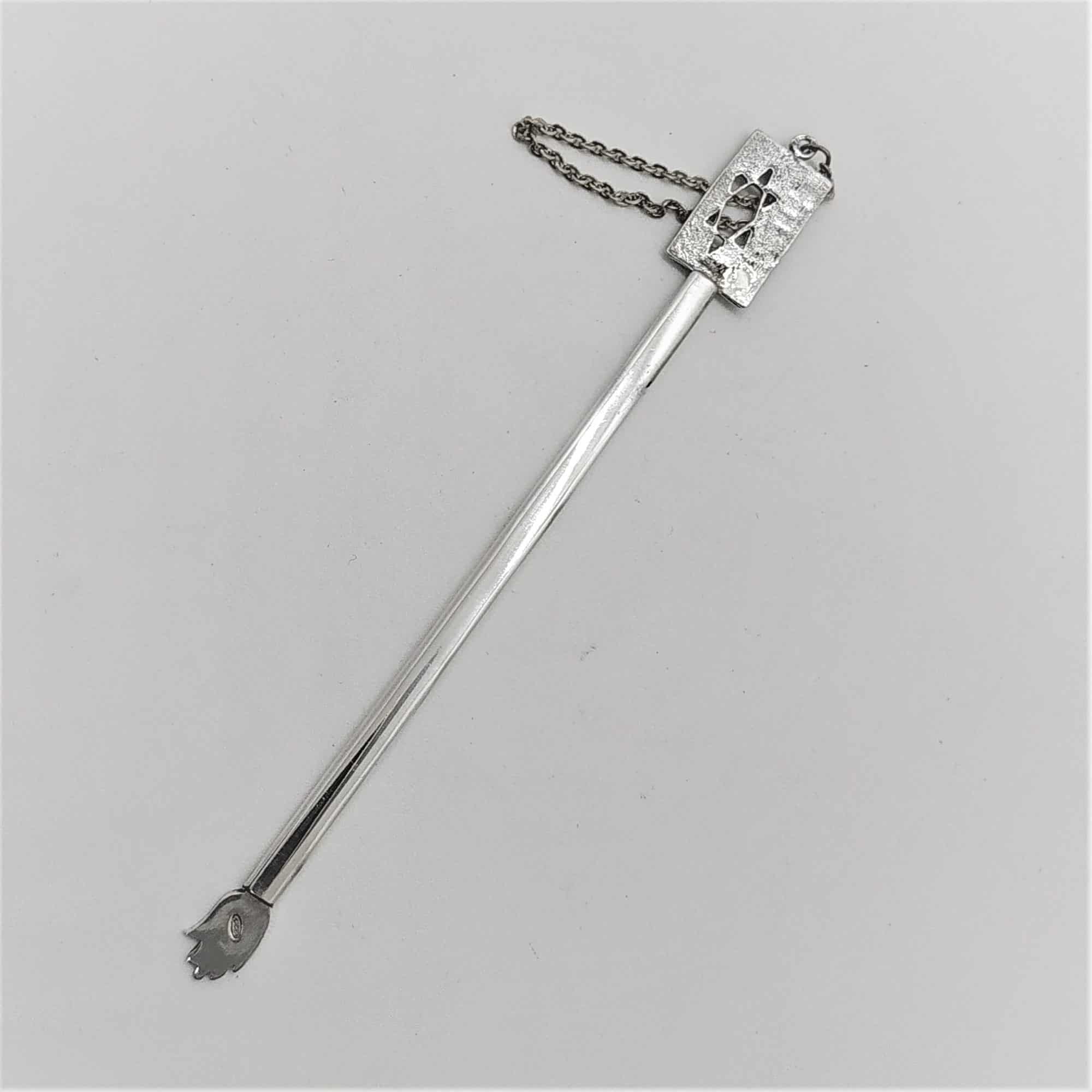 Silver Torah Pointer Israel - Image 3