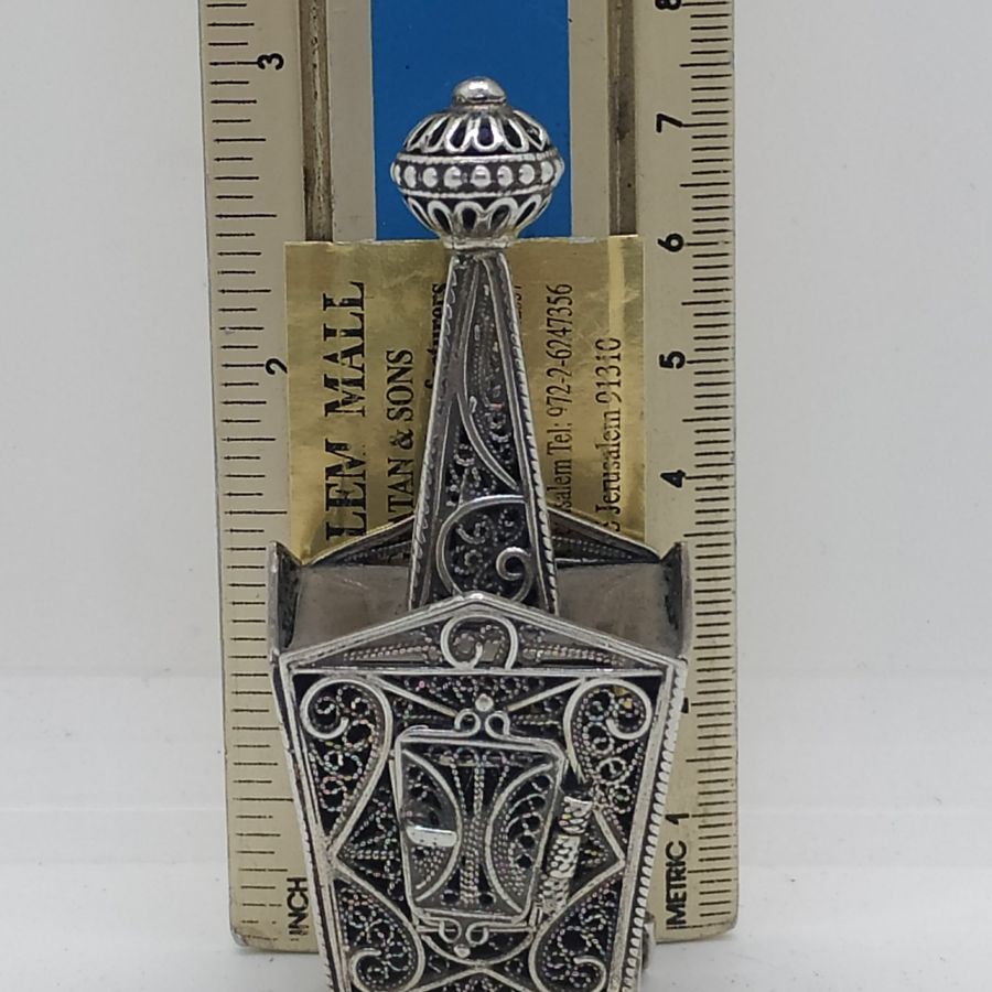 Spice Box Silver Filigree - Image 6