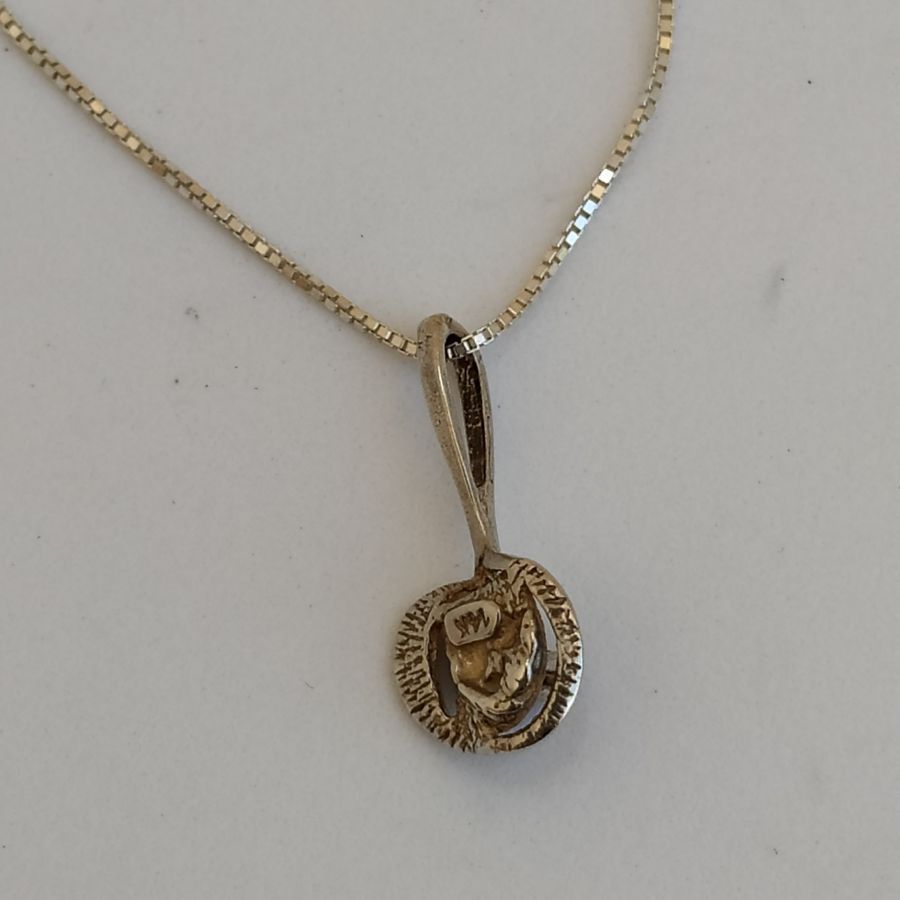 Silver Pendant Rose Flower - Image 5