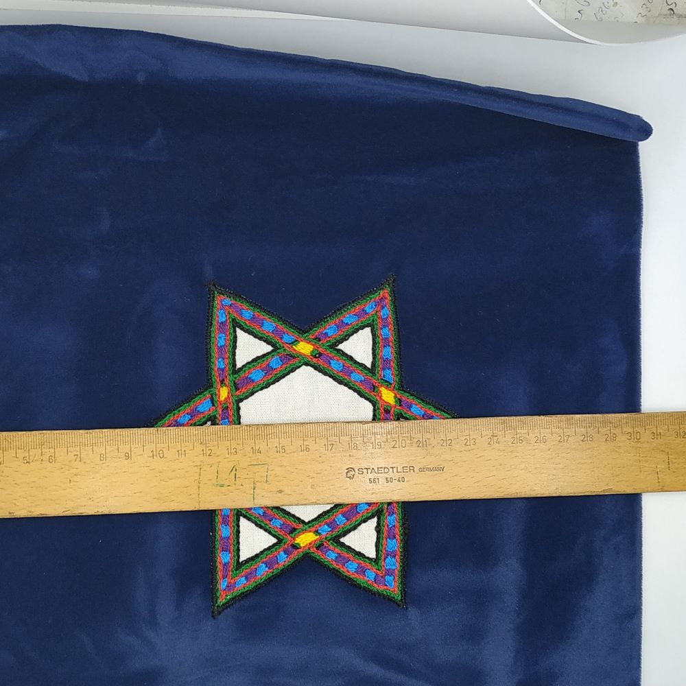 Tallit Bag Ethiopian Blue - Image 4