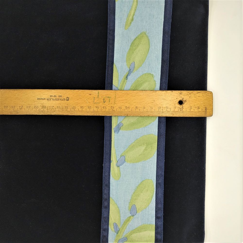 Tallit Bag Velvet Blue - Image 3