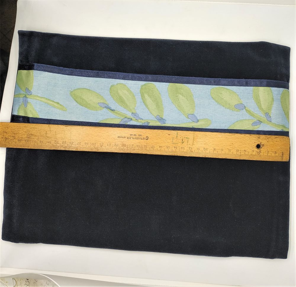 Tallit Bag Velvet Blue - Image 4