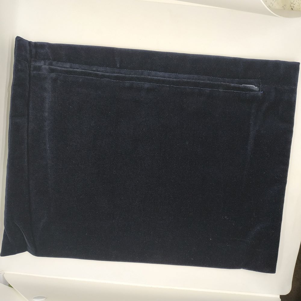 Tallit Bag Velvet Blue - Image 6