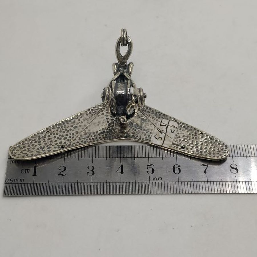 Sterling silver miniature glider - Image 4