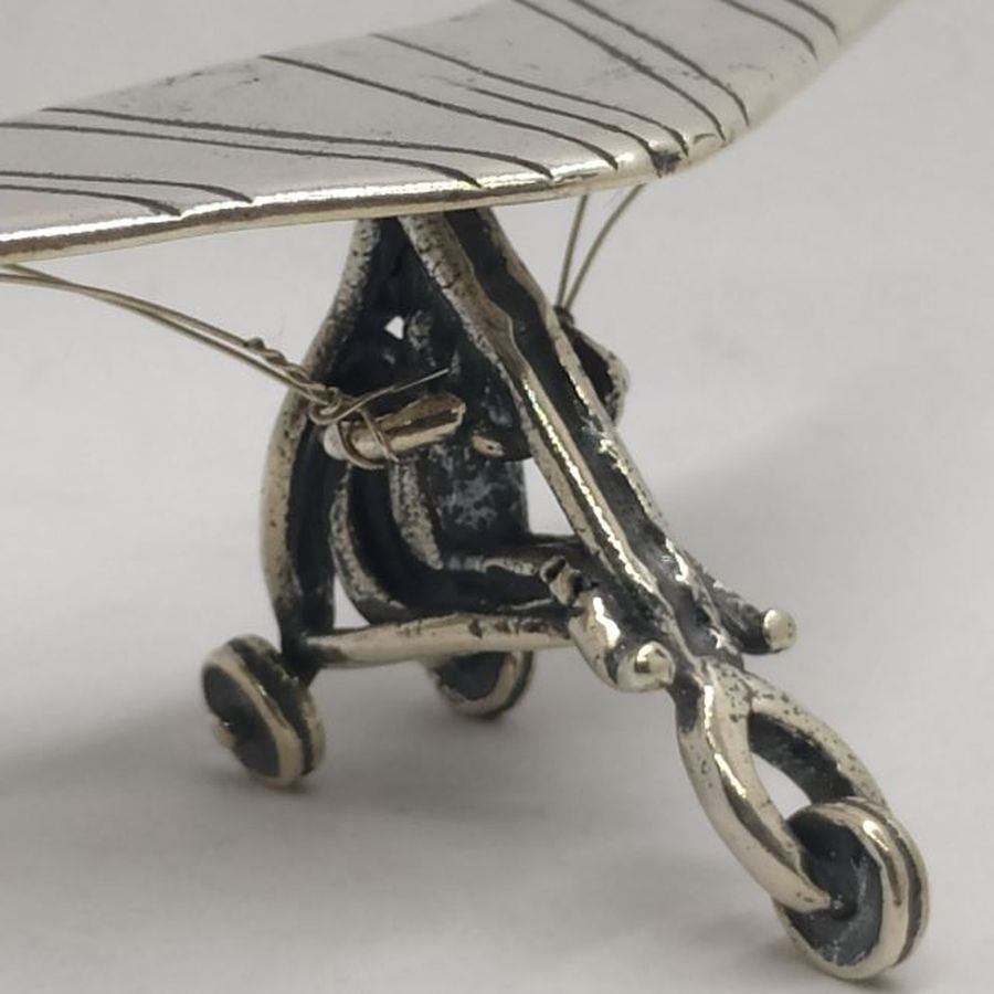 Sterling silver miniature glider - Image 7