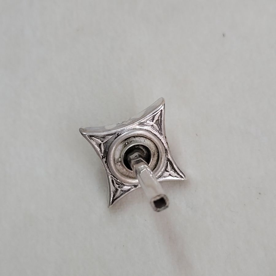 Dreidel Small Square Repousse - Image 3