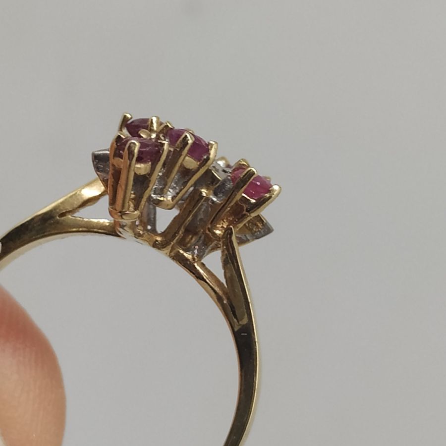 Gold Ring Rose Flower - Image 11