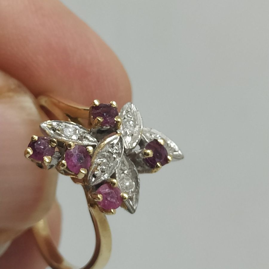 Gold Ring Rose Flower - Image 13