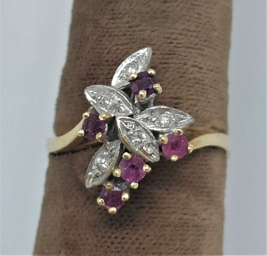 Gold Ring Rose Flower - Image 6
