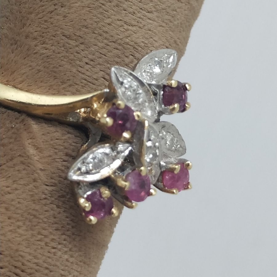 Gold Ring Rose Flower - Image 7