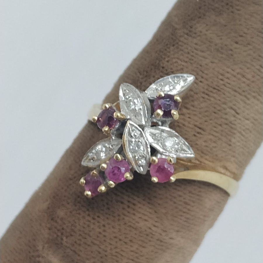 Gold Ring Rose Flower - Image 8