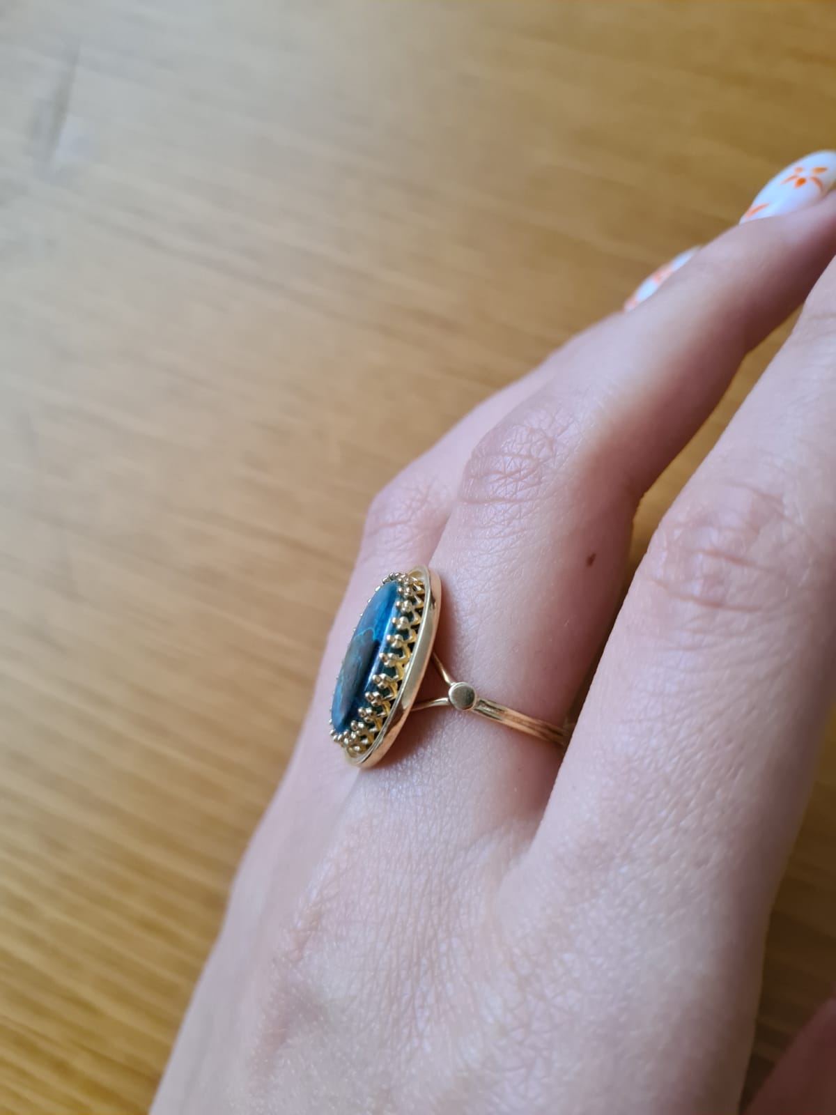 Gold Ring Elat Stone - Image 6