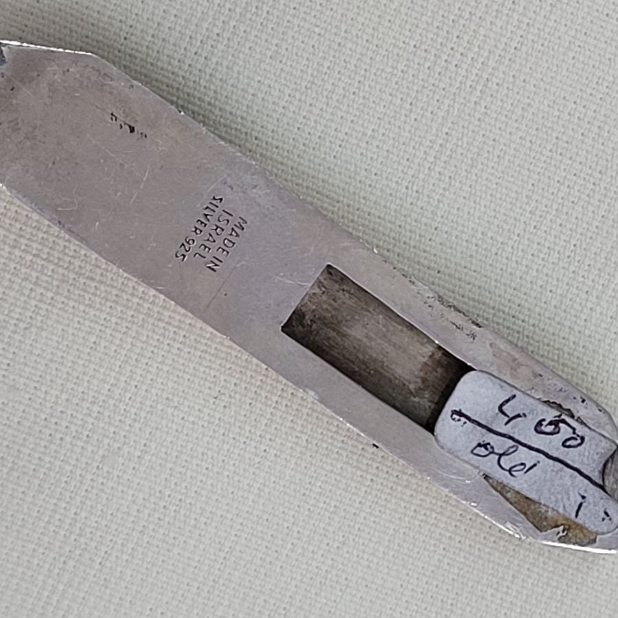 Silver Mezuzah Vintage Small* - Image 4